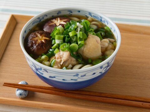 鶏肉うどん / Udon with Chicken